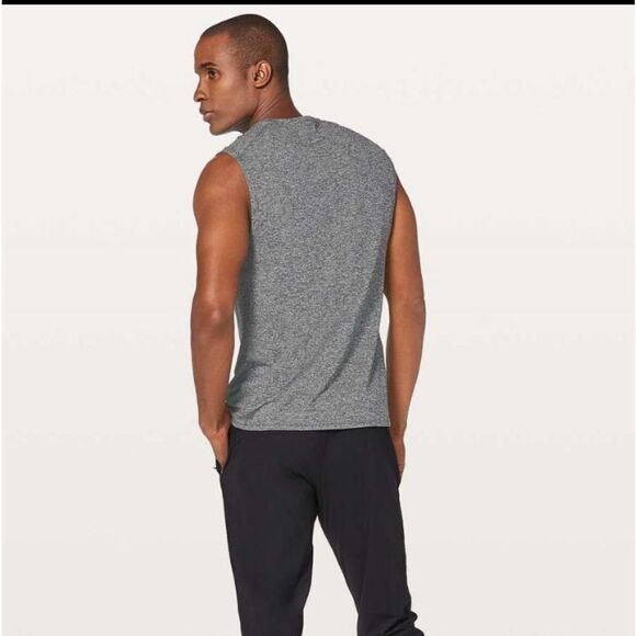 Lululemon gray sleeveless swiftly tech muscle tank shirt - Picture 11 of 11